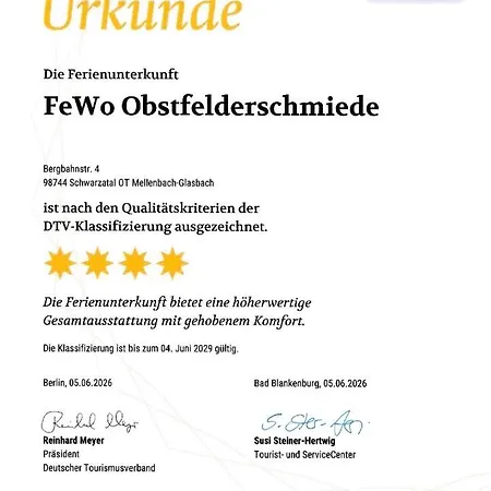 Apartament Obstfelderschmiede *